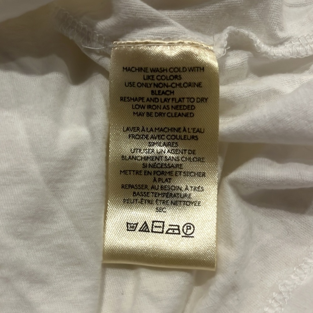 Anthropologie NWT Women’s unique White top - Picture 8 of 14